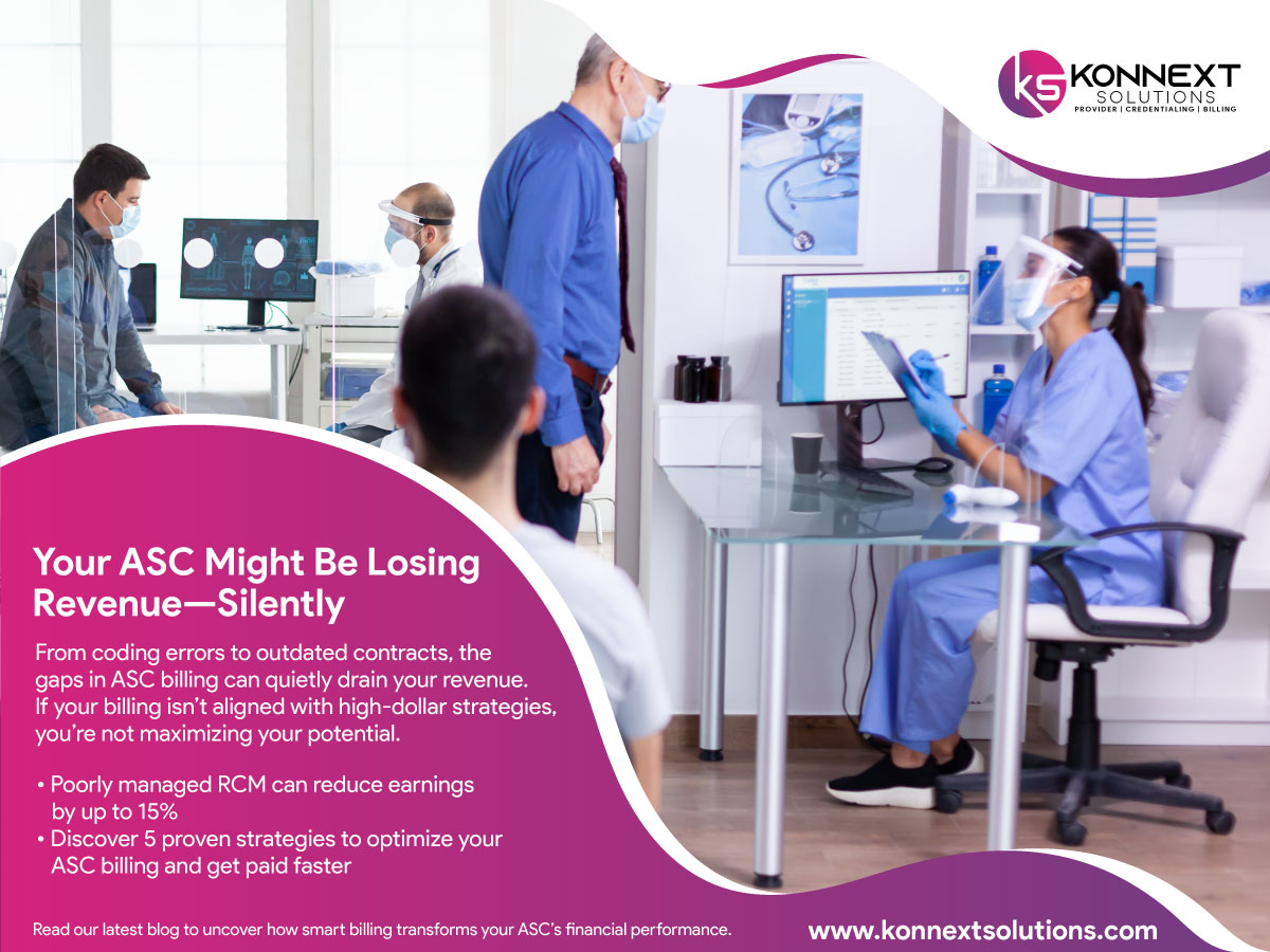 You are currently viewing Boosting Revenue with Strategic ASC Billing: How Konnext Solutions Can Drive Your Success
