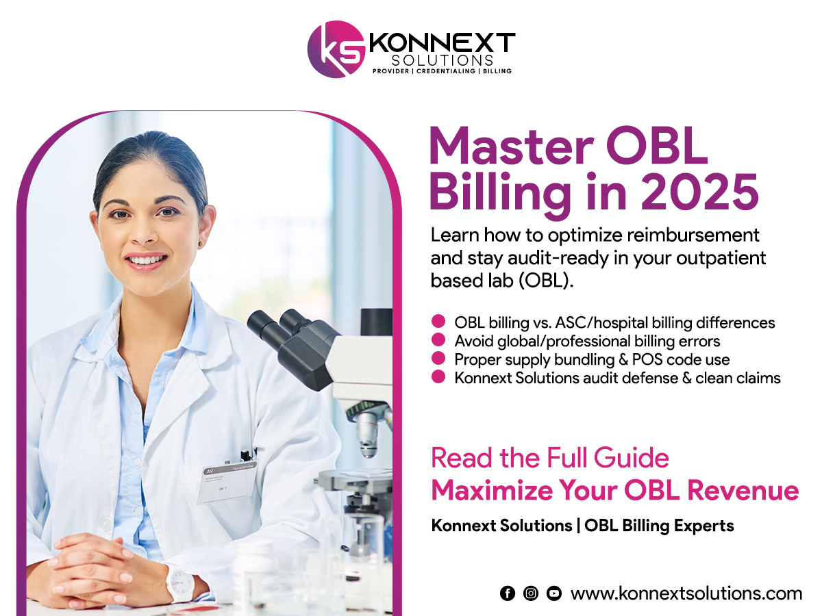 You are currently viewing Outpatient-Based Lab (OBL) Billing Services | Konnext Solutions