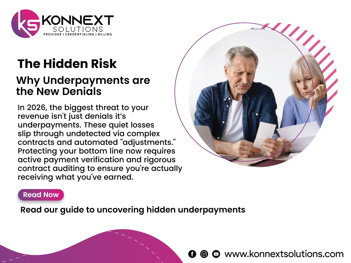You are currently viewing The Hidden Revenue Risk in 2026: Why Underpayments Are Replacing Denials in Medical Billing