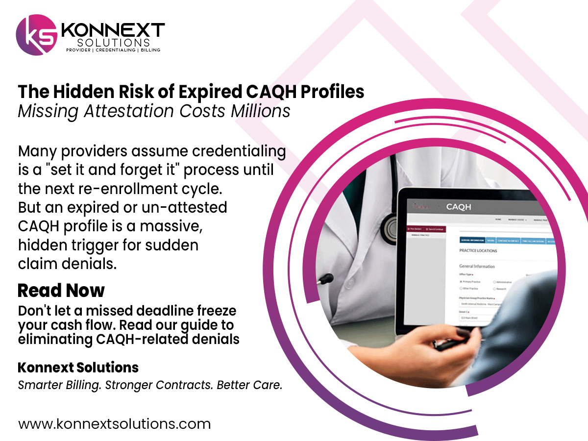 You are currently viewing The Hidden Revenue Risk of Expired CAQH Profiles